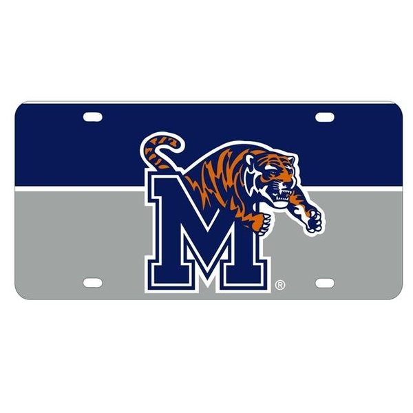 R & R Imports R & R Imports LP-C-MEM19 Memphis Tigers Metal License Plate LP-C-MEM19